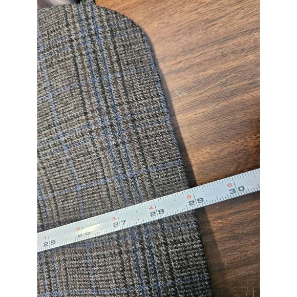 Ralph Lauren Gray Plaid Suit Jacket Size 44 - Picture 11 of 11